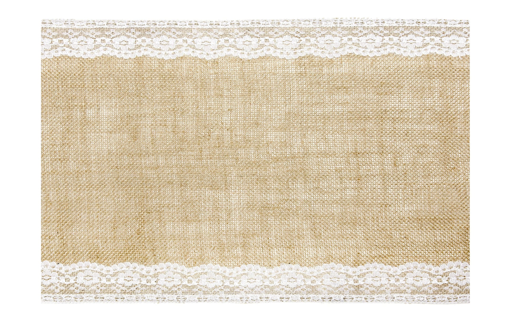 PartyDeco Tischläufer – 28×275 cm, Jute, braun, Hochzeit