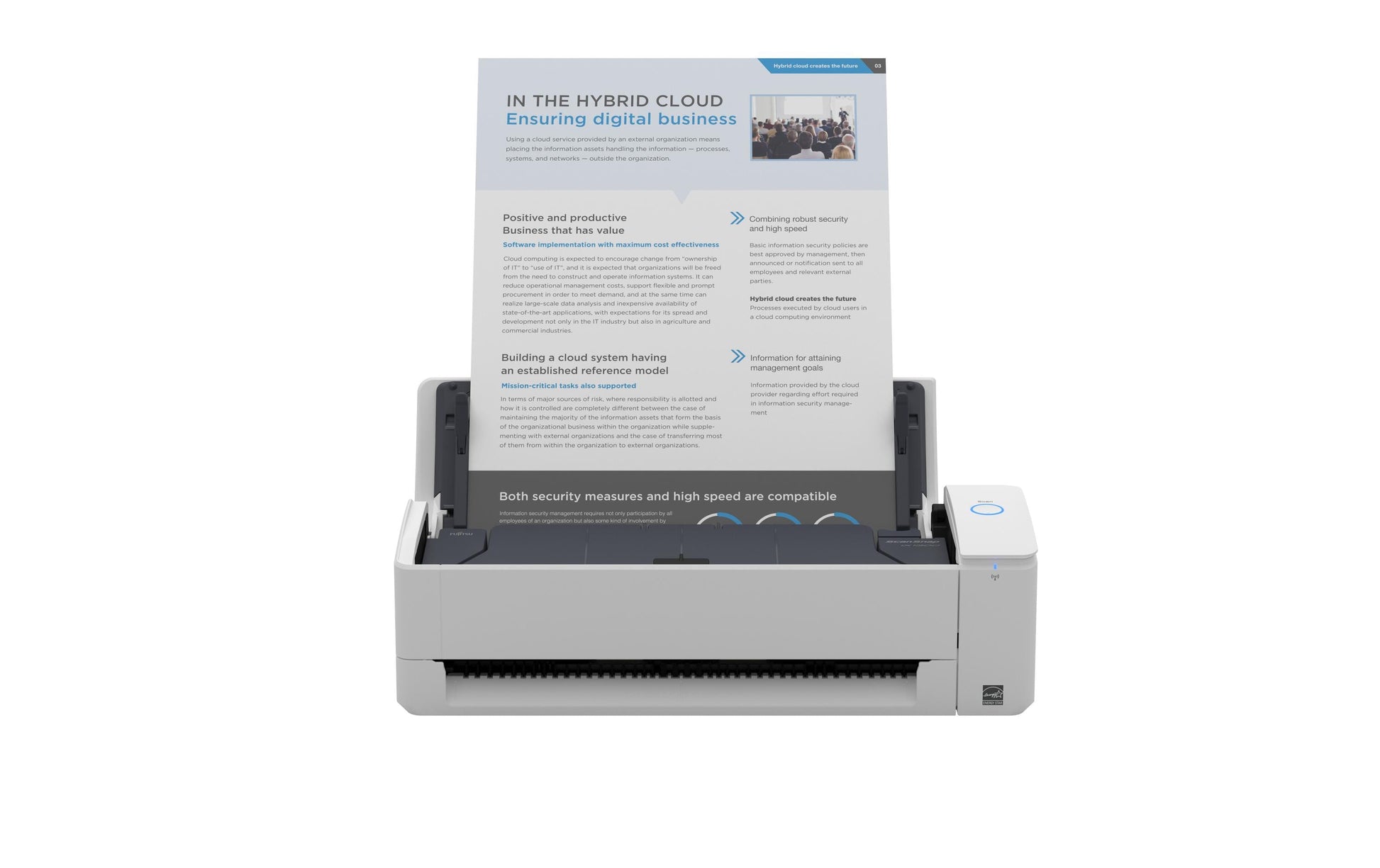 Ricoh ScanSnap iX1300 – Einzugsscanner, A4, Duplex, 30 ppm, ADF 20 Blatt, WLAN