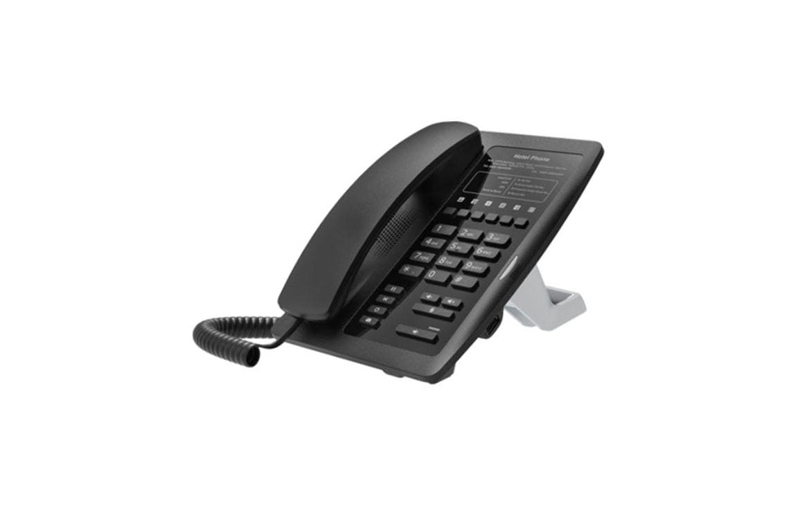 Fanvil H3 – Tischtelefon, Fast Ethernet, PoE, Schwarz