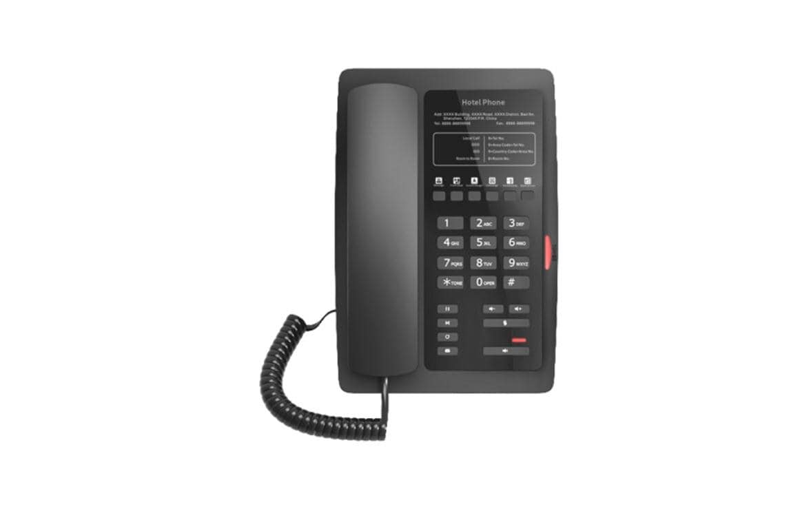 Fanvil H3W – WLAN-Telefon (Handgerät), PoE, 2 SIP-Konten, Schwarz