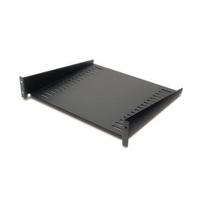 APC AR8105BLK – Regalboden – 19" Rack, 2U, 23 kg, 483 mm×406 mm×89 mm, Schwarz