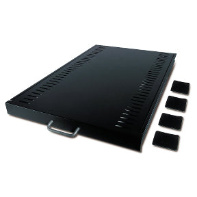 APC AR8123BLK – Regalboden – 19" Rack, 1U, 445×721×44 mm, Schwarz