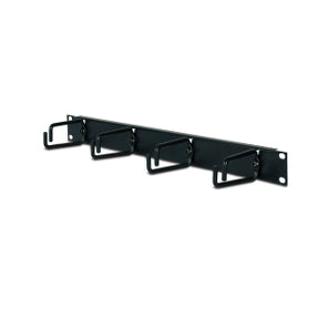 APC AR8425A – Kabel-Organizer, 19", 1U, für 19" Racks, 445 × 76 × 44 mm, schwarz