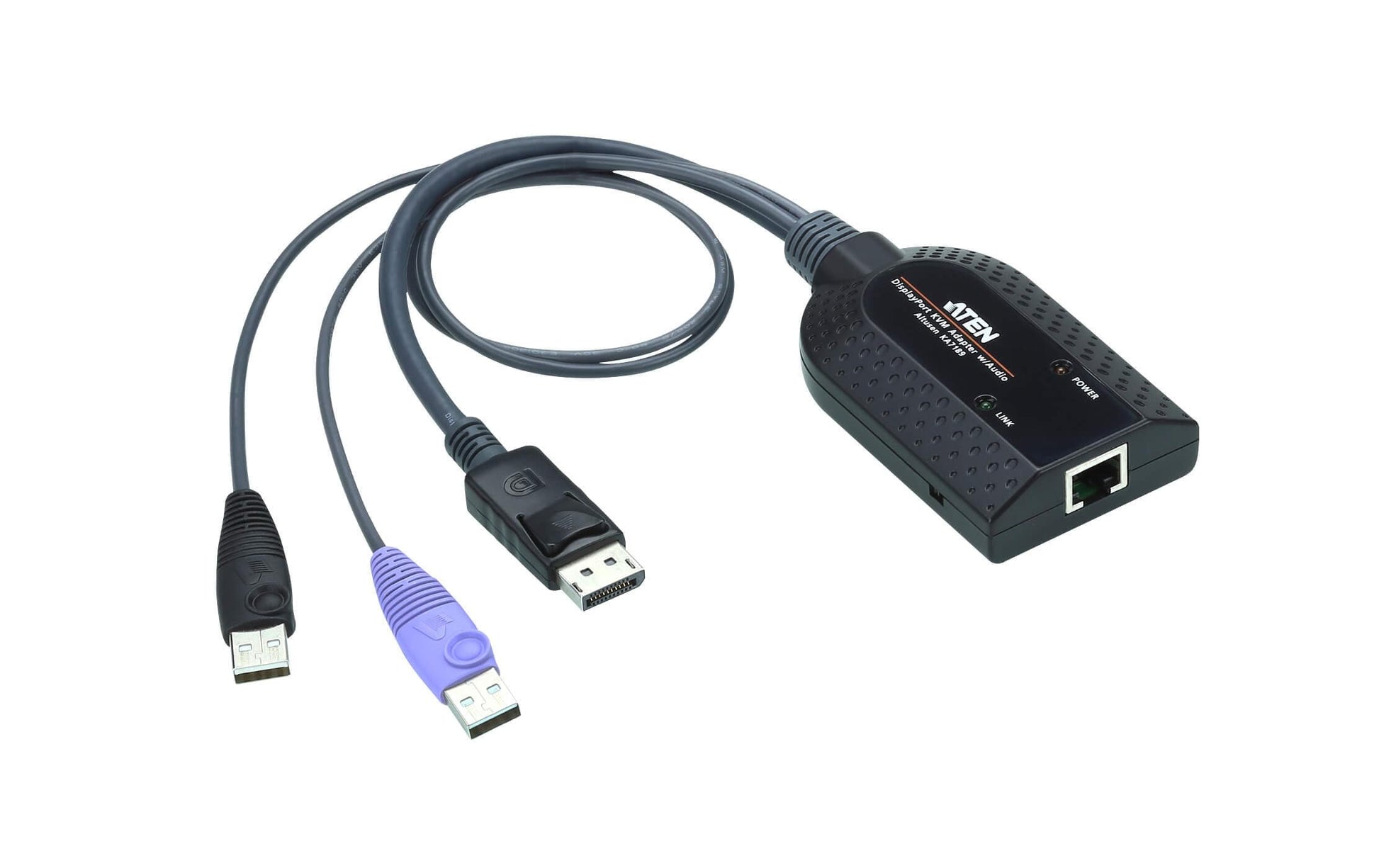 ATEN USB auf Ethernet (RJ-45) Adapter, USB 2.0, 9,1 cm