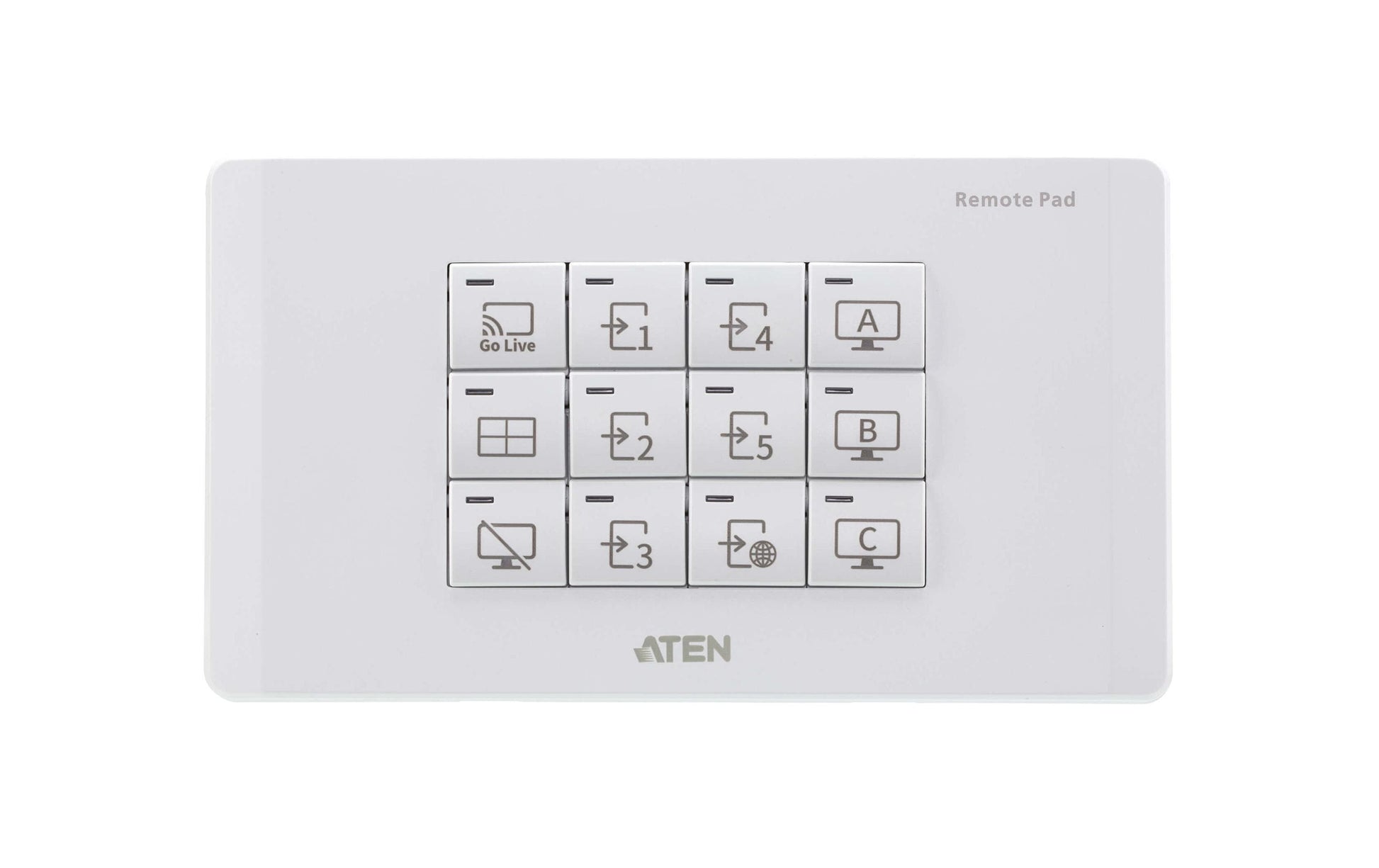ATEN VPK312K1-AT-G – Bedienfeld – für VP2730 – 12 Tasten, PoE