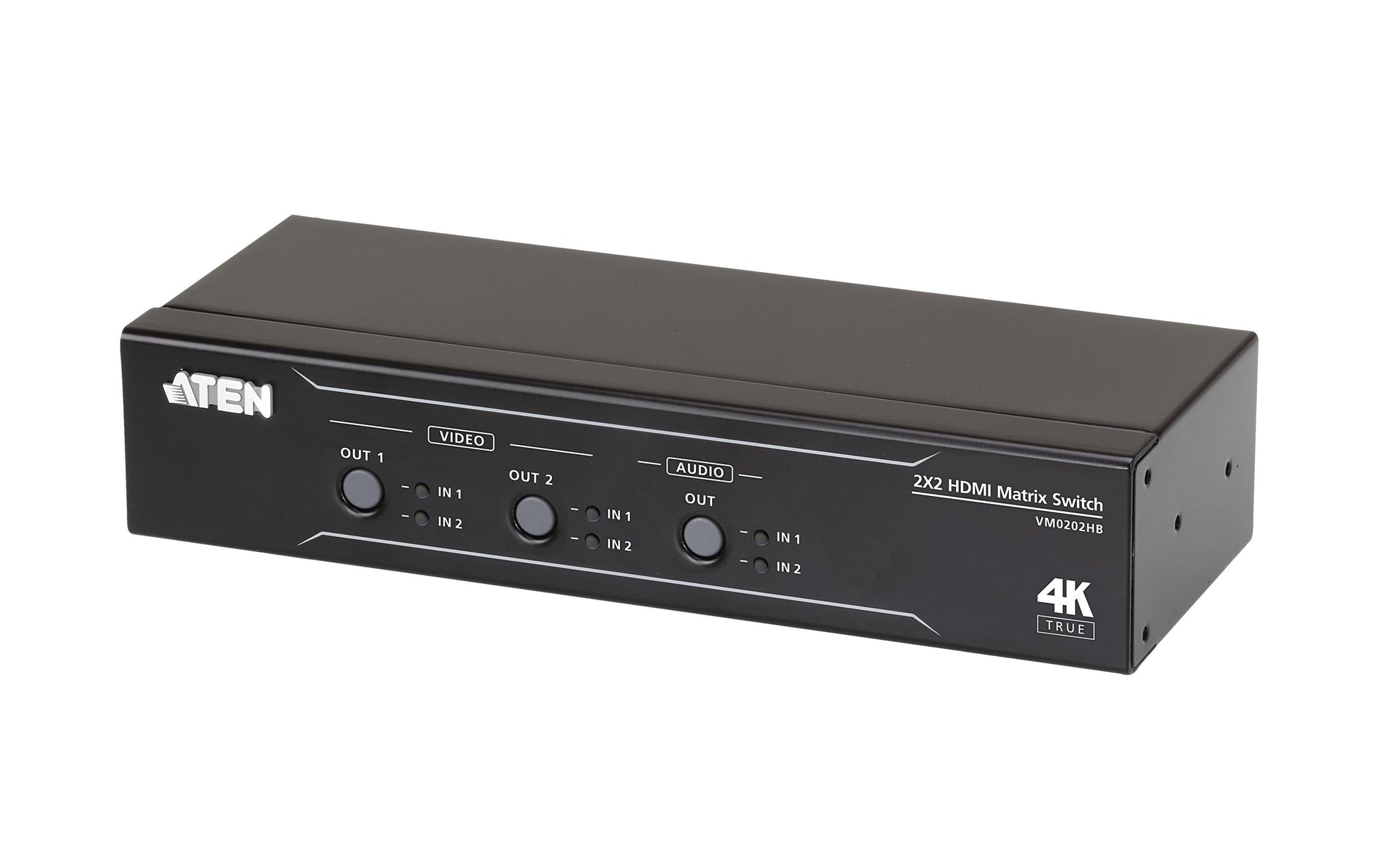 ATEN VM0202HB-AT-G – HDMI Matrix-Umschalter 2×2, 4K UHD, 18 Gbit/s