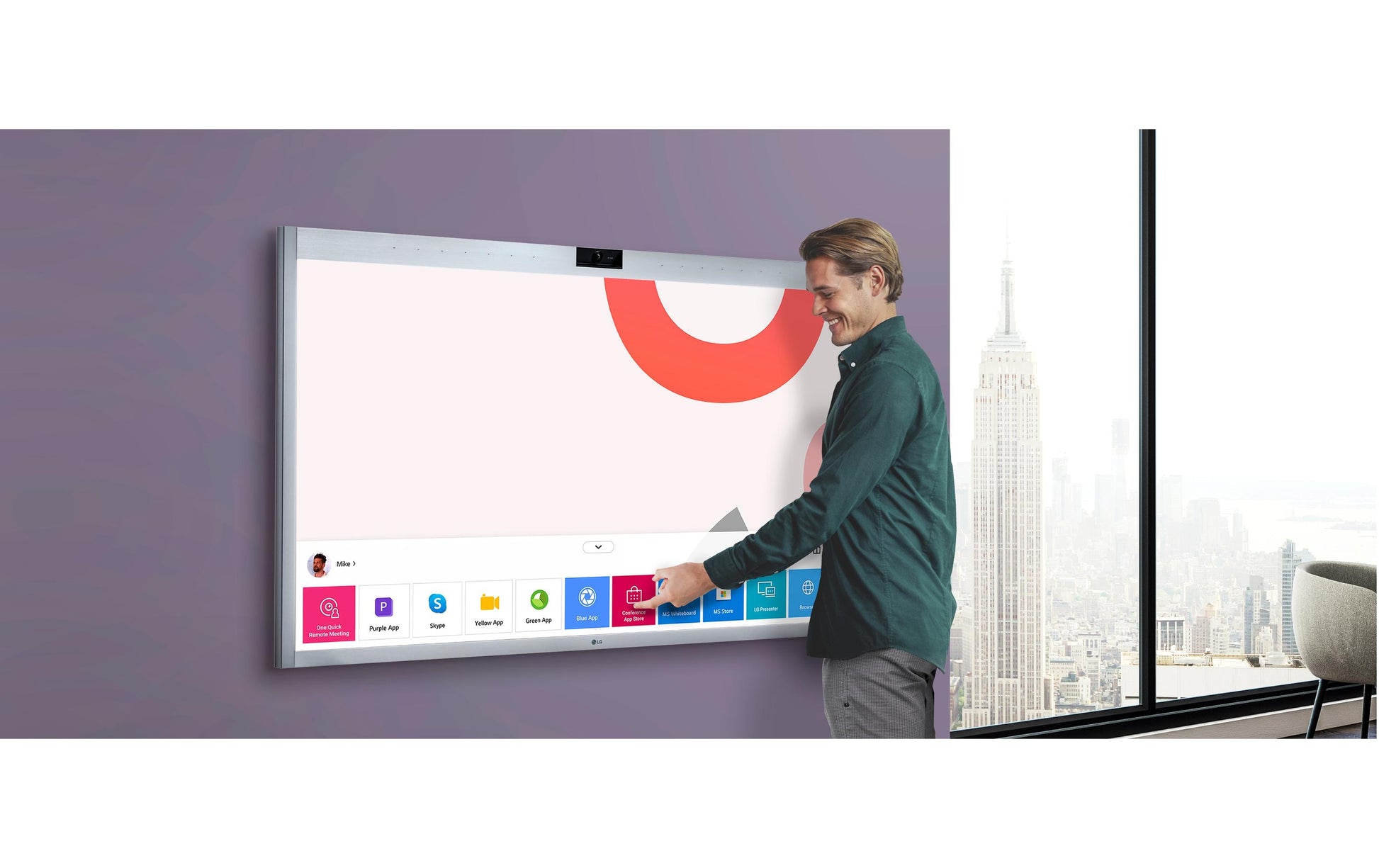 LG 55CT5WJ-B – 55" Public Display LED UHD 4K, Windows, 8/7