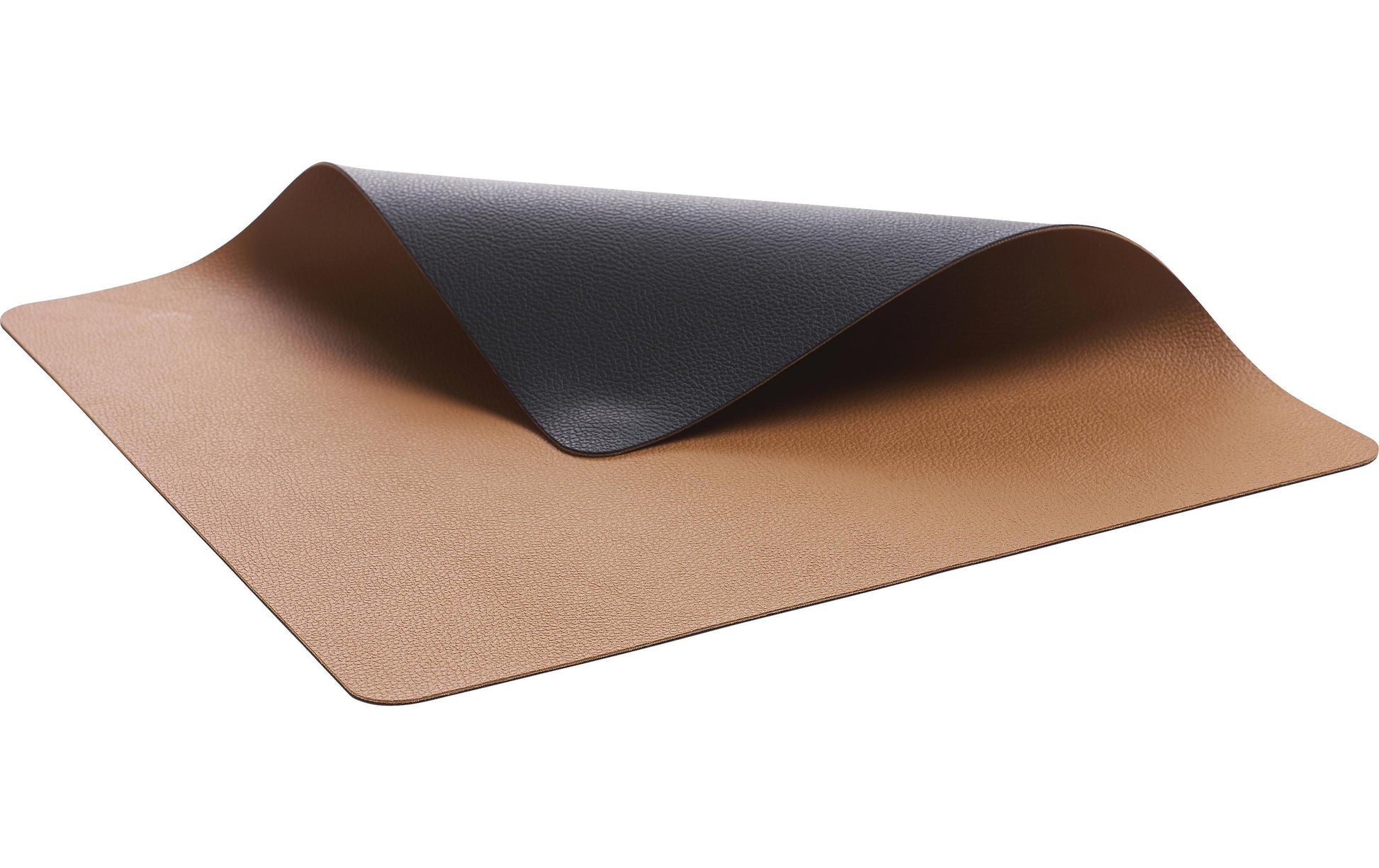BITZ Tischset – PVC, schwarz, 46 × 33 cm – 4er-Set