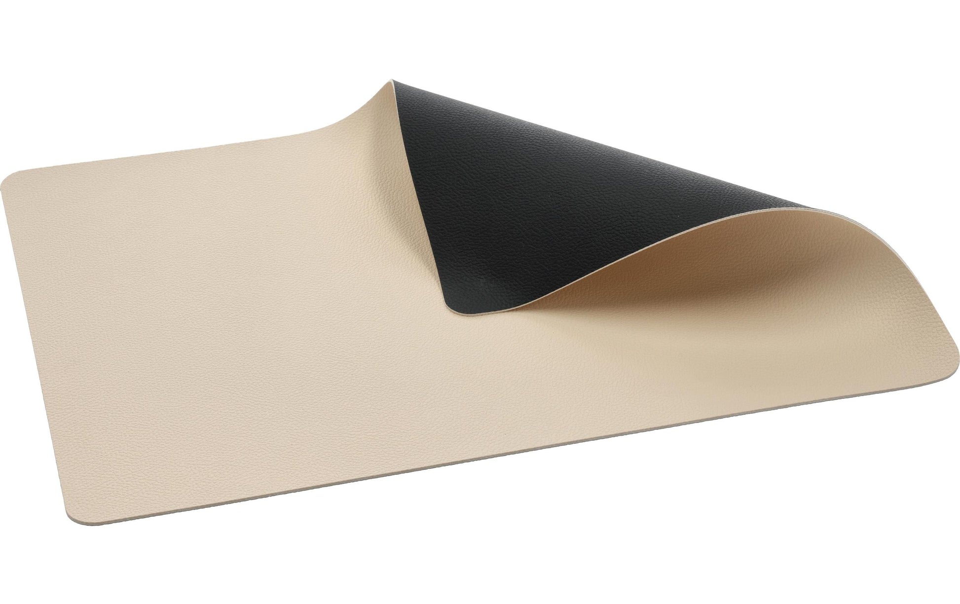 BITZ Tischset – PVC, Schwarz, 46 × 33 cm – 4er-Set