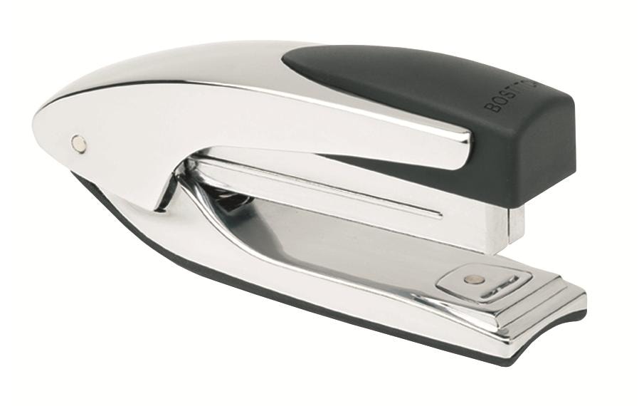 Bostitch B3100 – Hefter, 20 Blatt, für 26/6, Nagelfunktion, Standard-Clinch, verchromt