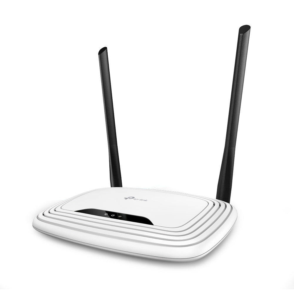 TP-Link – Wi-Fi 4 Router, 2,4 GHz, 300 Mbit/s, 4× Fast Ethernet, Weiss