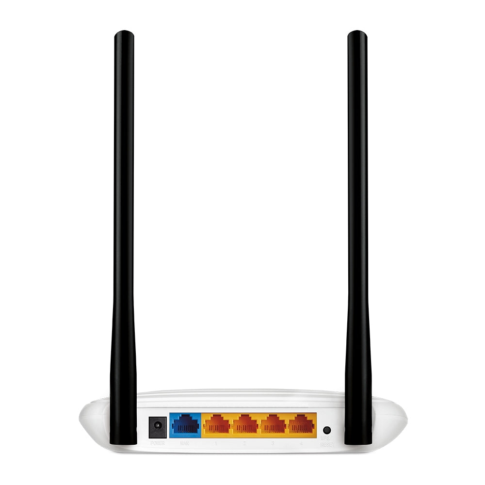 TP-Link – Wi-Fi 4 Router, 2,4 GHz, 300 Mbit/s, 4× Fast Ethernet, Weiss