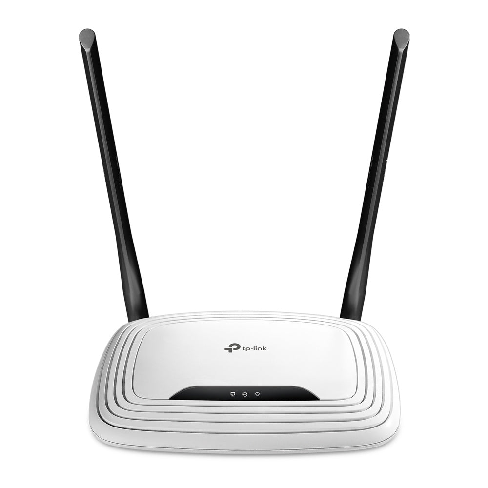 TP-Link – Wi-Fi 4 Router, 2,4 GHz, 300 Mbit/s, 4× Fast Ethernet, Weiss