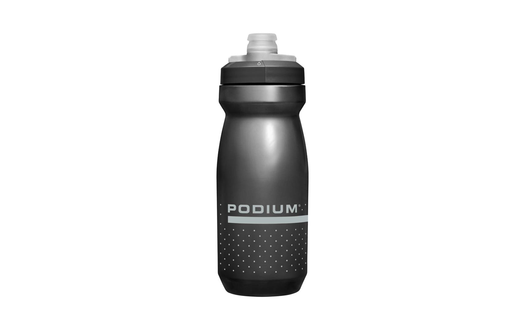 CamelBak Podium Trinkflasche 620 ml – für Fahrrad, Kunststoff, Schwarz