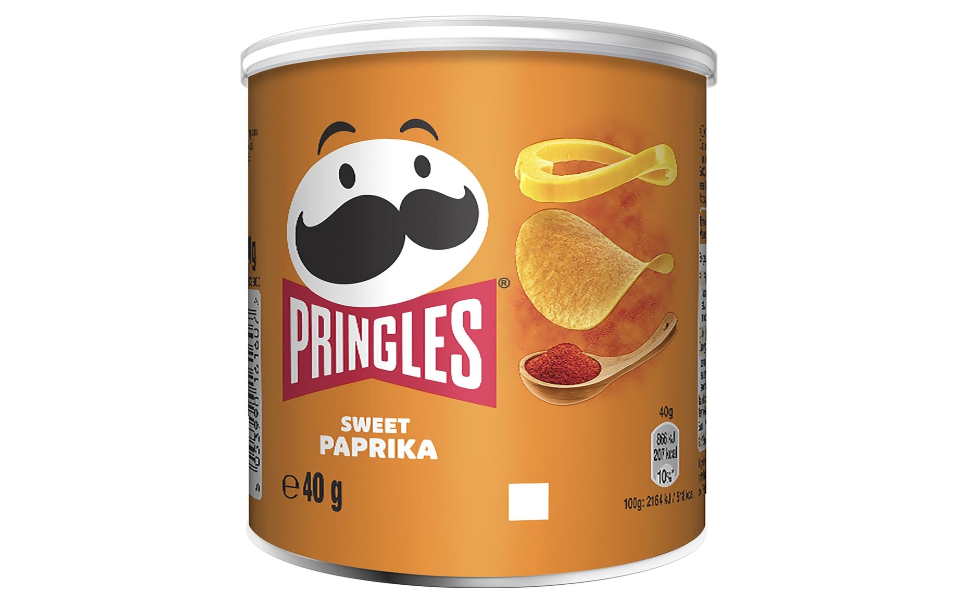 Pringles Chips – Paprika – 12 × 40 g
