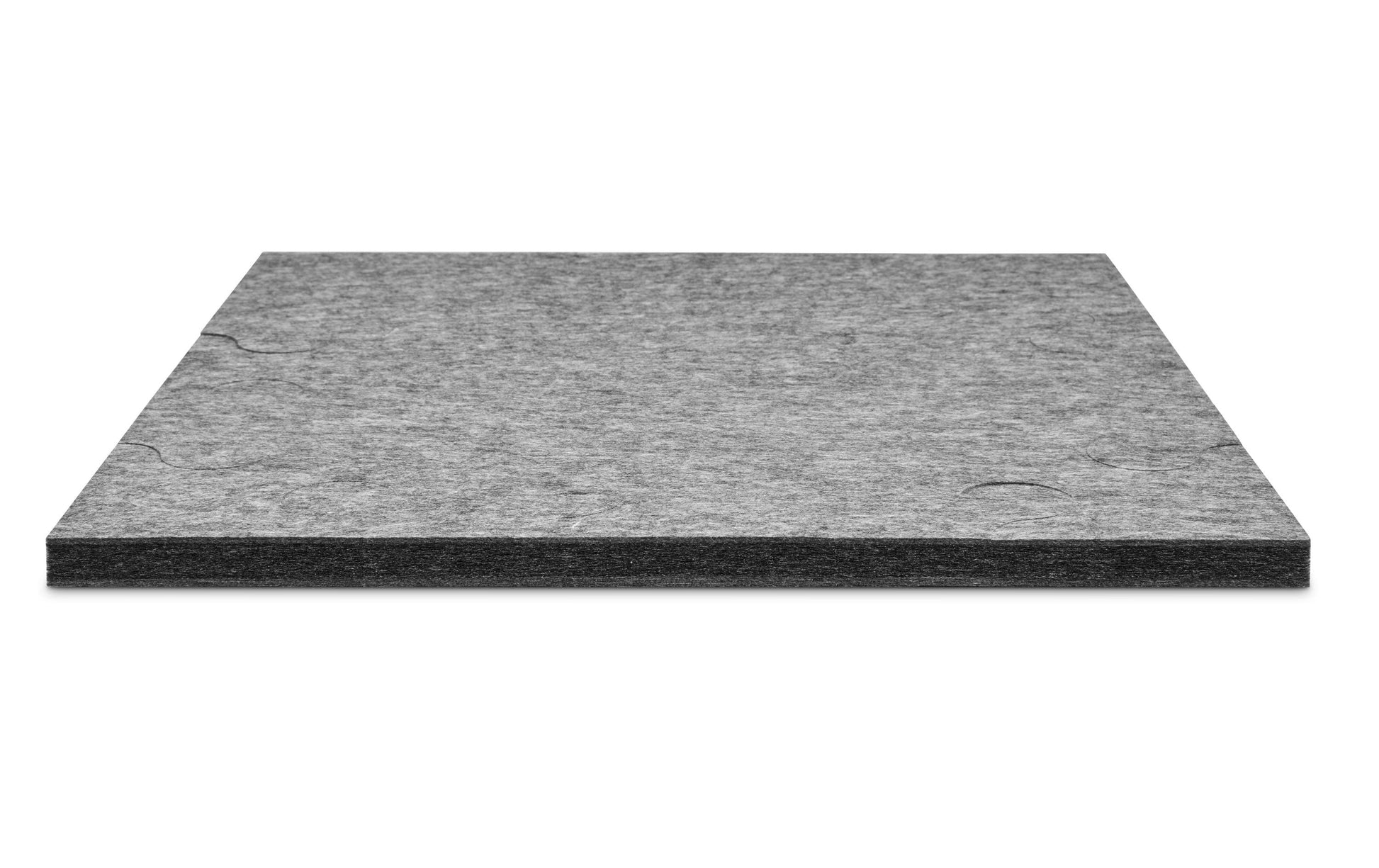 Plotony Quadro Akustikplatten – 6 Platten – 40 × 40 × 1,7 cm – Polyester, grau – Klasse D