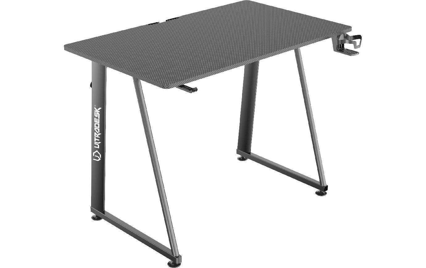 Ultradesk Enter V2 – Rollbarer Computertisch, 1'000×600×750 mm, bis 70 kg, schwarz