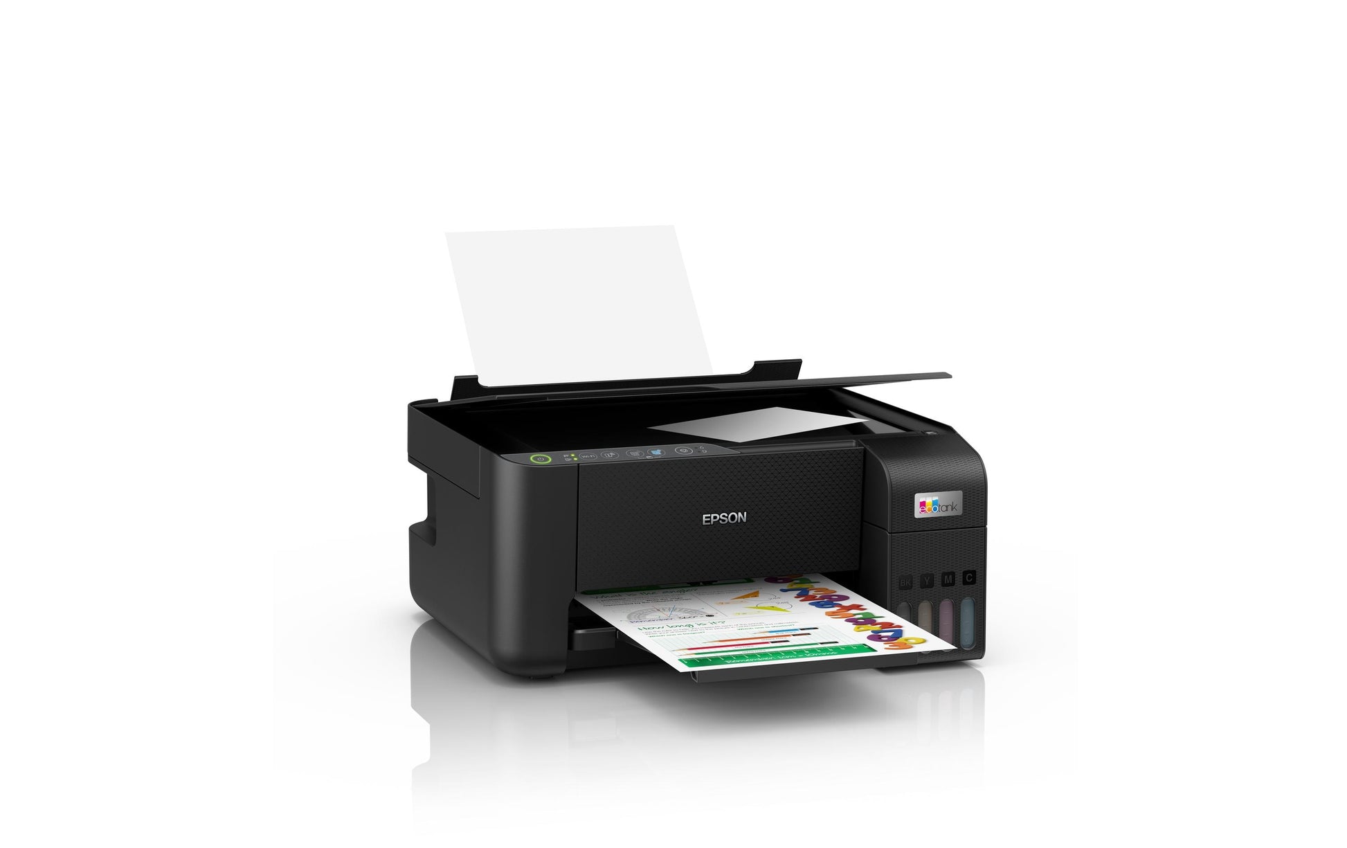Epson ET-2860 – Farbiges Tintenstrahl-MFP A4, 3-in-1 – USB/WLAN – 33 S./Min. S/W, 15 S./Min. Farbe
