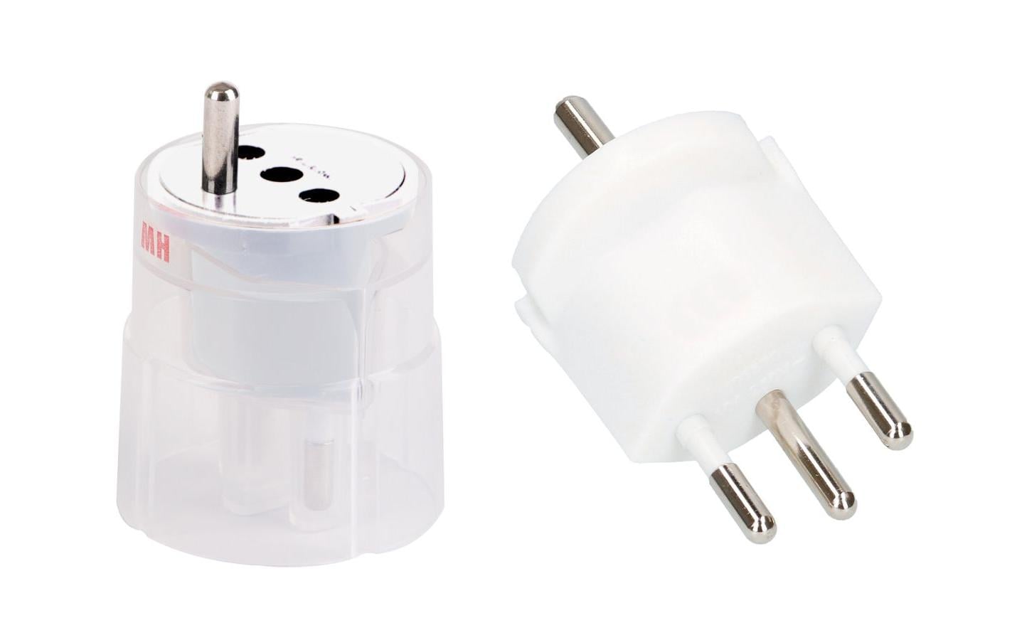 Max Hauri AG Max Hauri Adapterkabel, T12 zu Schuko, 3-polig, 10 A – weiss
