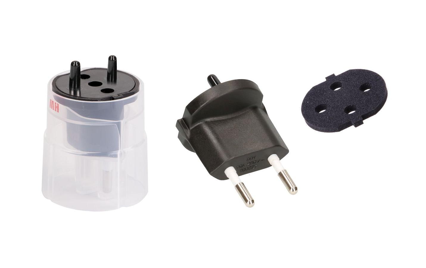 Max Hauri AG Max Hauri Adapterkabel, T11–Schuko, IP44, 2-polig, 10 A, Kunststoffgehäuse – schwarz
