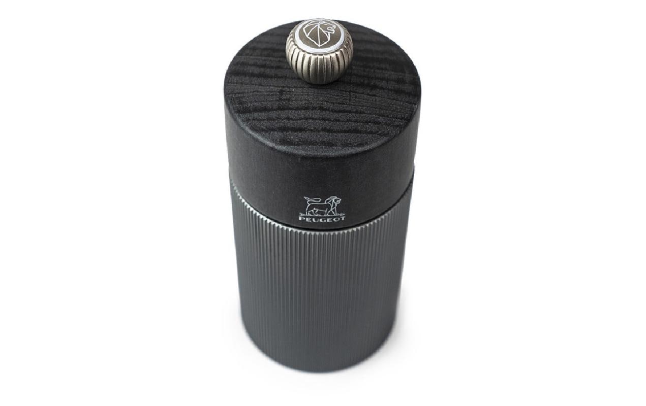 Peugeot Line – Salz-/Pfeffermühle 12 cm, Aluminium/Buche, Karbon