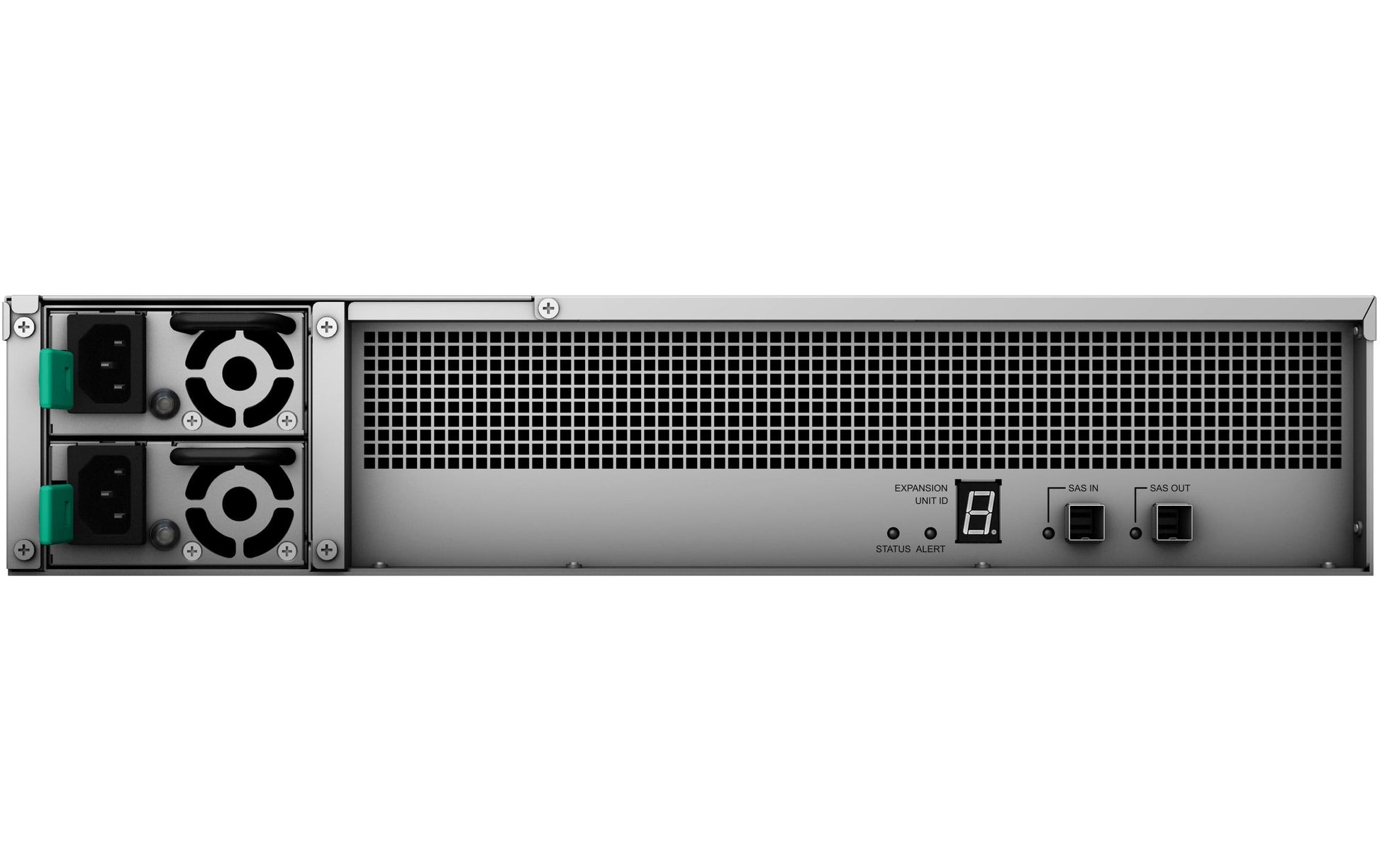 Synology RX1222sas – 12-Bay Rack 2U NAS – für 2,5"/3,5" HDD/SSD, SATA/SAS