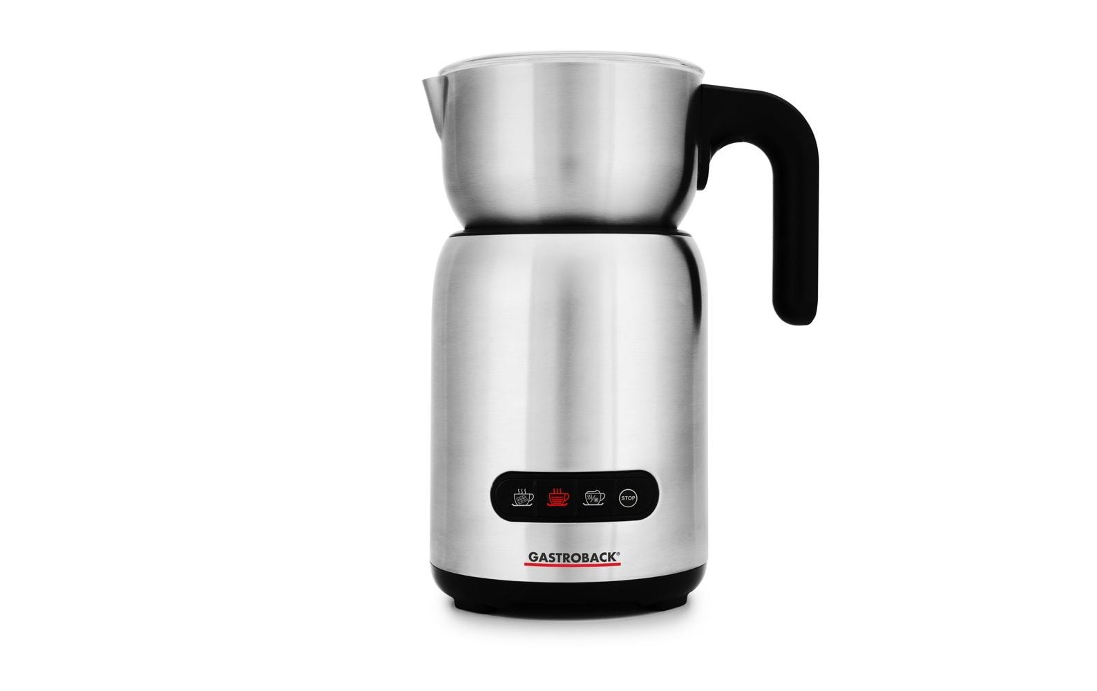 Gastroback Milchaufschäumer Design Milk & Chocolate Advanced – 600 ml, 650 W – Edelstahl