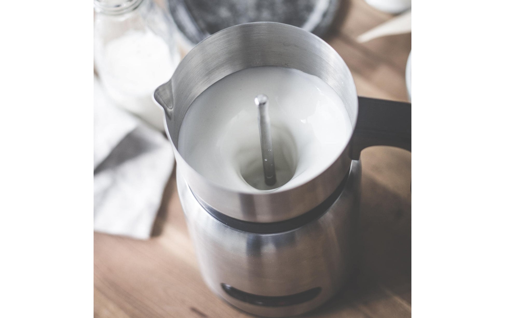 Gastroback Milchaufschäumer Design Milk & Chocolate Advanced – 600 ml, 650 W – Edelstahl