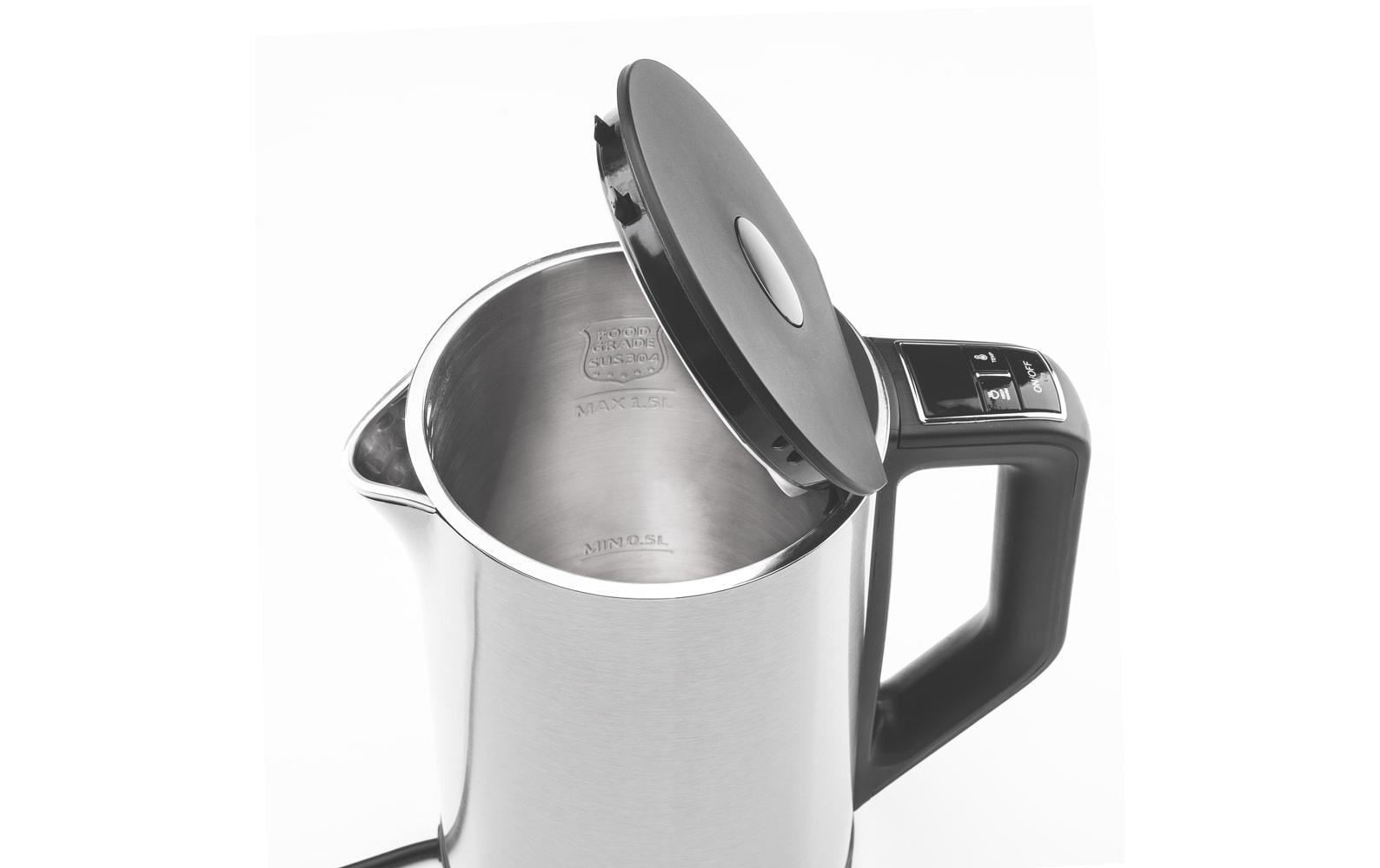 Gastroback Wasserkocher – 1,5 l, mit Temperaturwahl, Warmhaltefunktion, Edelstahl