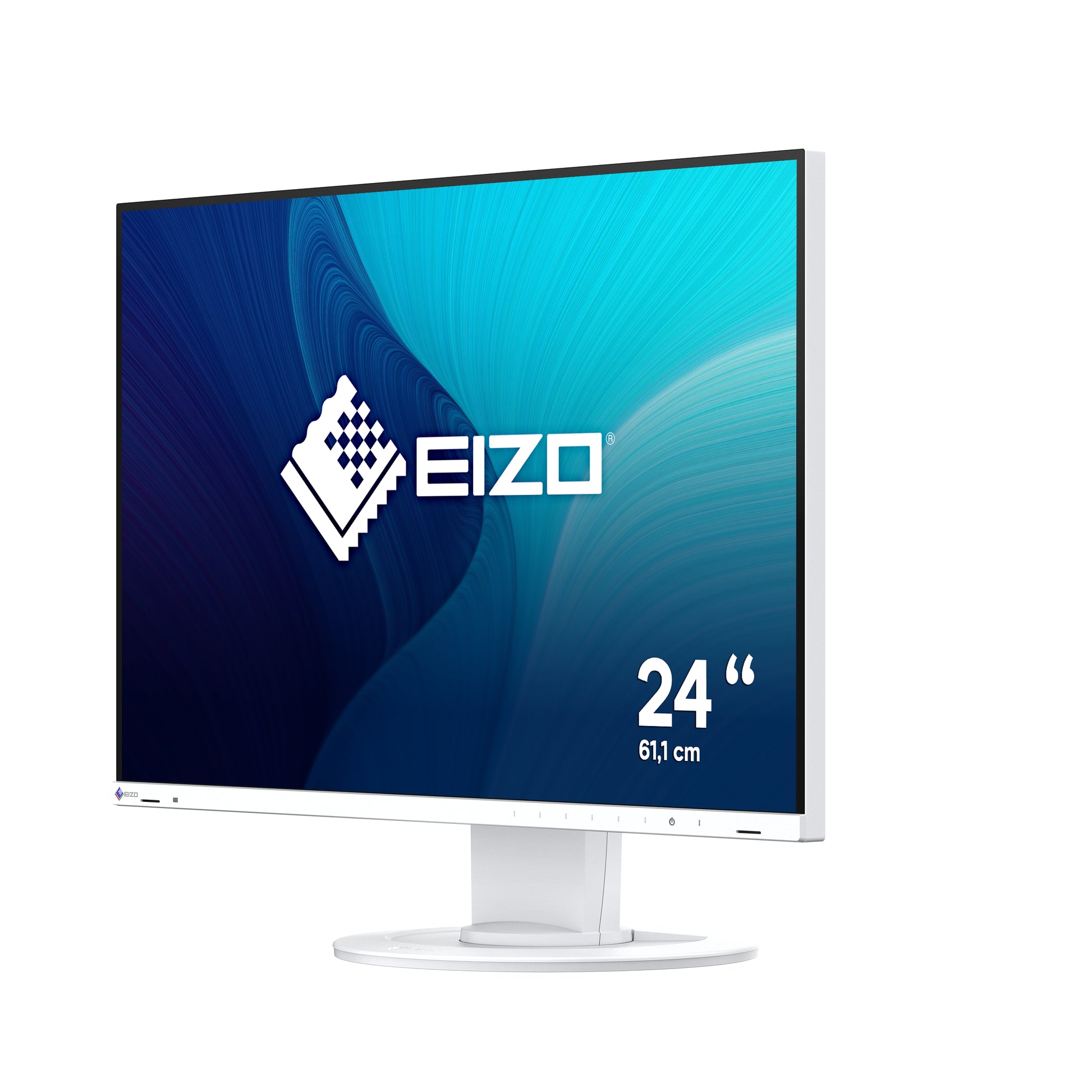 EIZO FlexScan EV2410R – Monitor, 24,1" 1920 × 1200 (WUXGA), IPS, 350 cd/m², VESA 100 × 100, Weiss