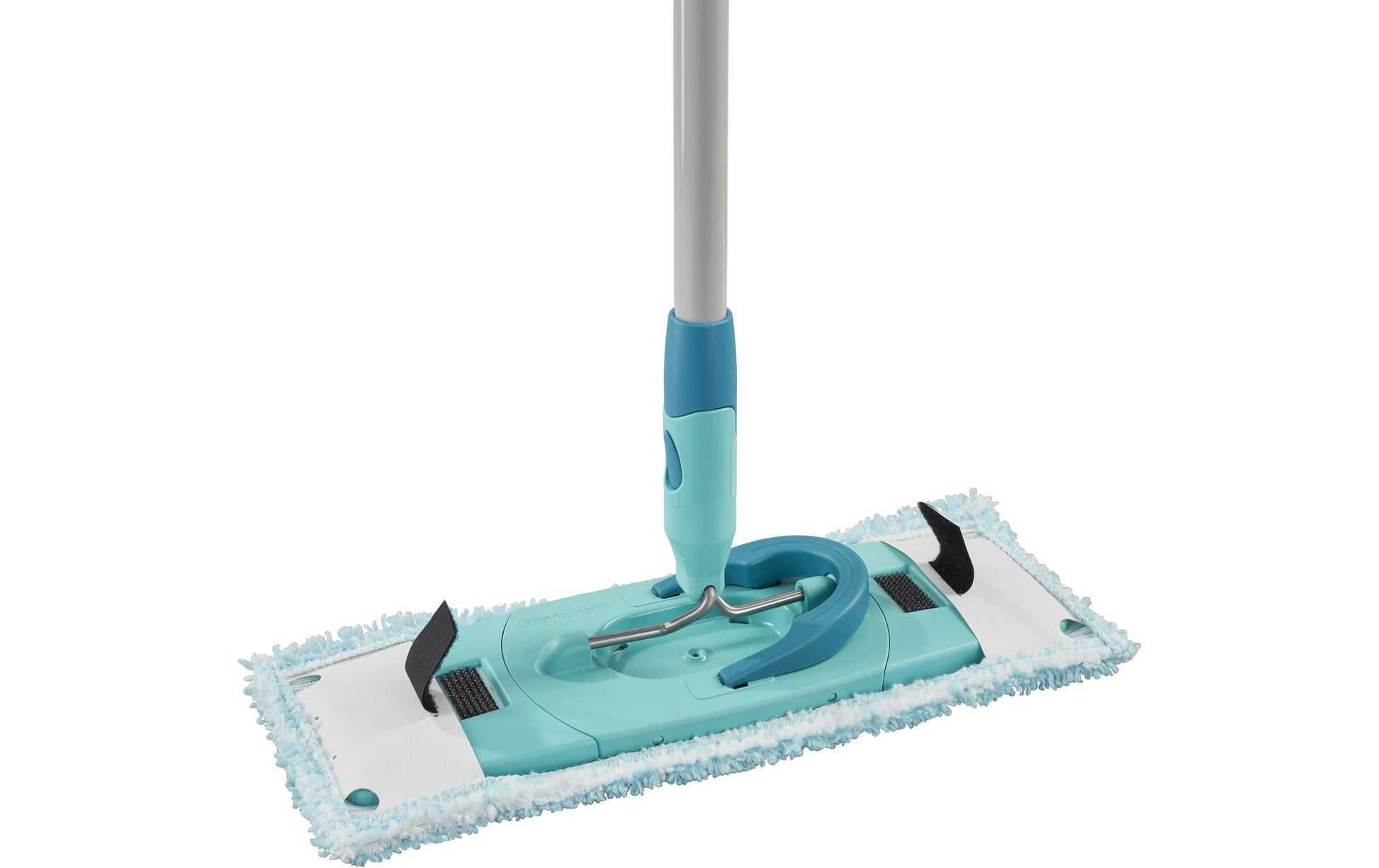 Leifheit Clean Twist M Ergo – Bodenwischer-Set – Wischbreite 33 cm, Teleskopstiel, Kunststoff, Grün, 3er-Pack