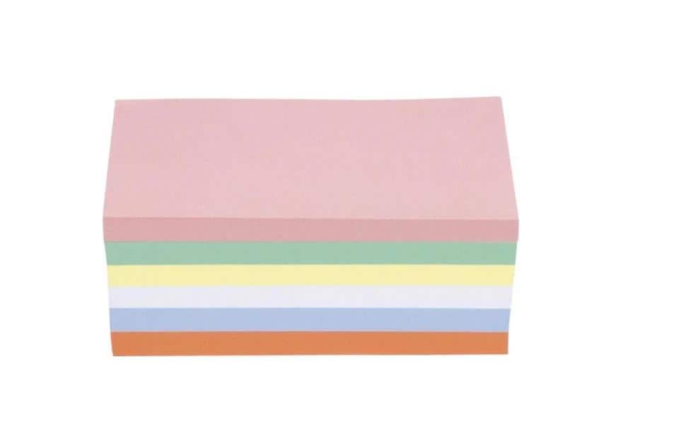 Magnetoplan Moderationskarten Rechteck – 20 × 10 cm, sortiert, 250 Stk.