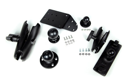 Honeywell VM2 Tablet-Tischhalterung für Tablets – runde Basis 215 mm, mittlerer Arm – Schwarz