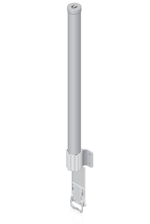 Ubiquiti Omni AirMax AMO-2G10 – Sektorantenne, 2,35–2,55 GHz, 10 dBi, Duale Polarisation, Wandmontage, Weiss