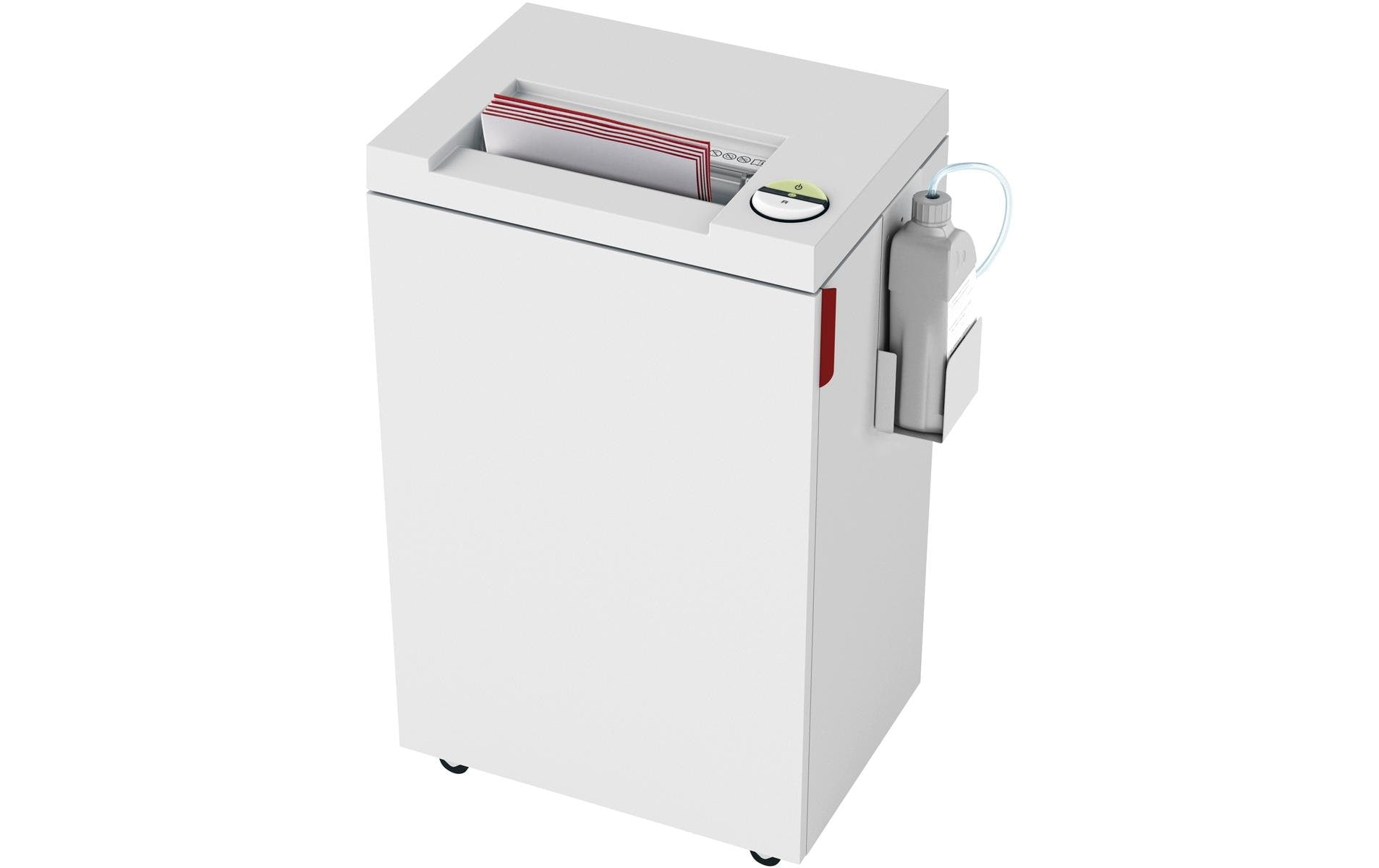Ideal 2445/CC5 – Aktenvernichter, DIN P-5, Partikelschnitt 2 × 15 mm, 10 Blatt, 35 l, A4, mit automatischem Öl