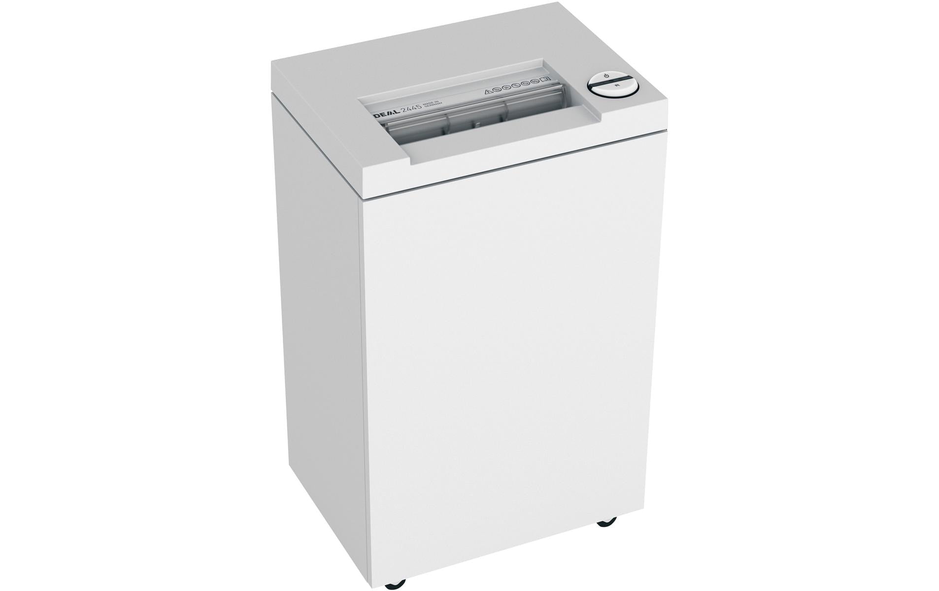 Ideal 2445/CC5 – Aktenvernichter, DIN P-5, Partikelschnitt 2 × 15 mm, 10 Blatt, 35 l, A4, mit automatischem Öl