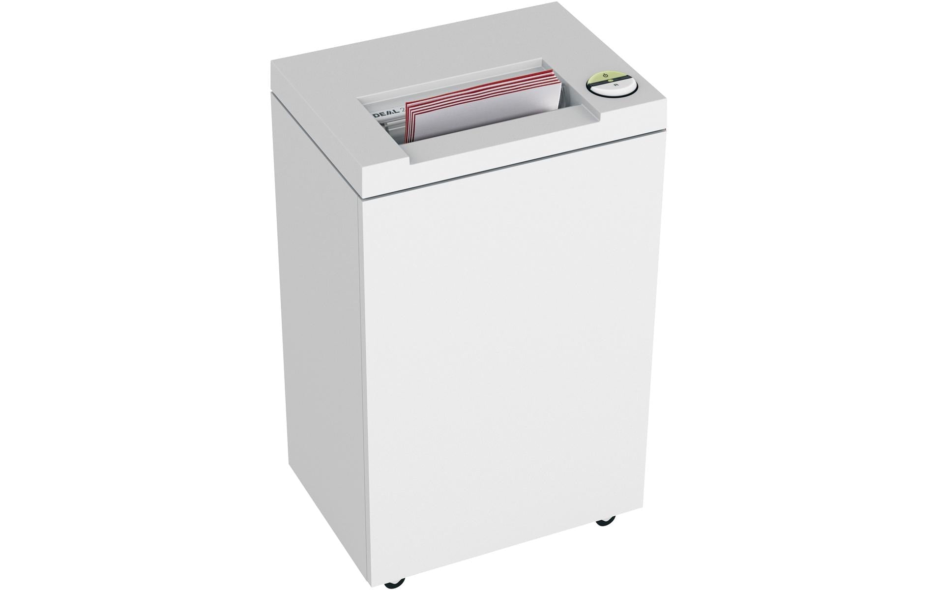 Ideal 2445/CC5 – Aktenvernichter, DIN P-5, Partikelschnitt 2 × 15 mm, 10 Blatt, 35 l, A4, mit automatischem Öl