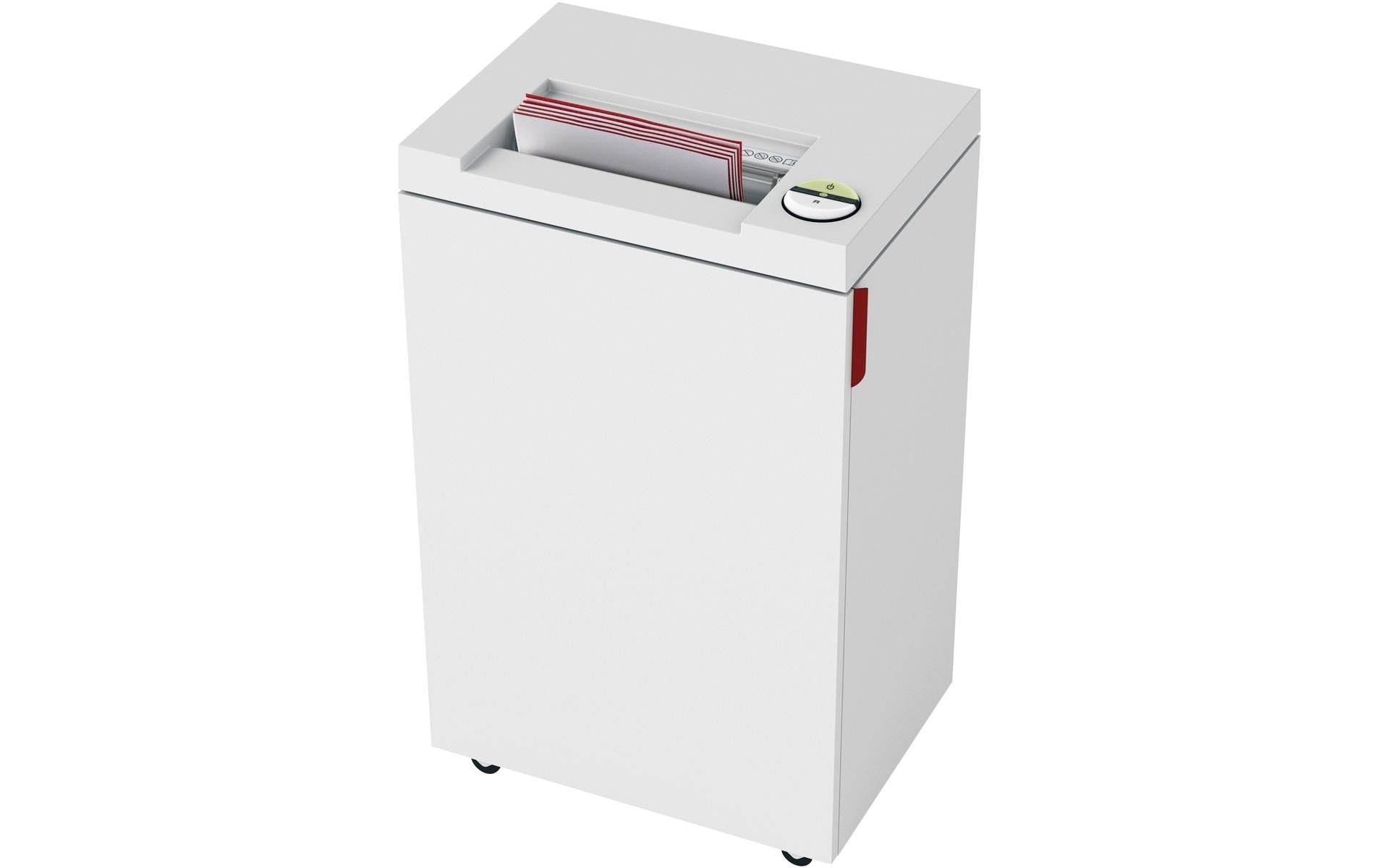 Ideal 2445/MC – Aktenvernichter, DIN P-6, Partikelschnitt 0,8 × 12 mm, 5 Blatt, 35 l, A4