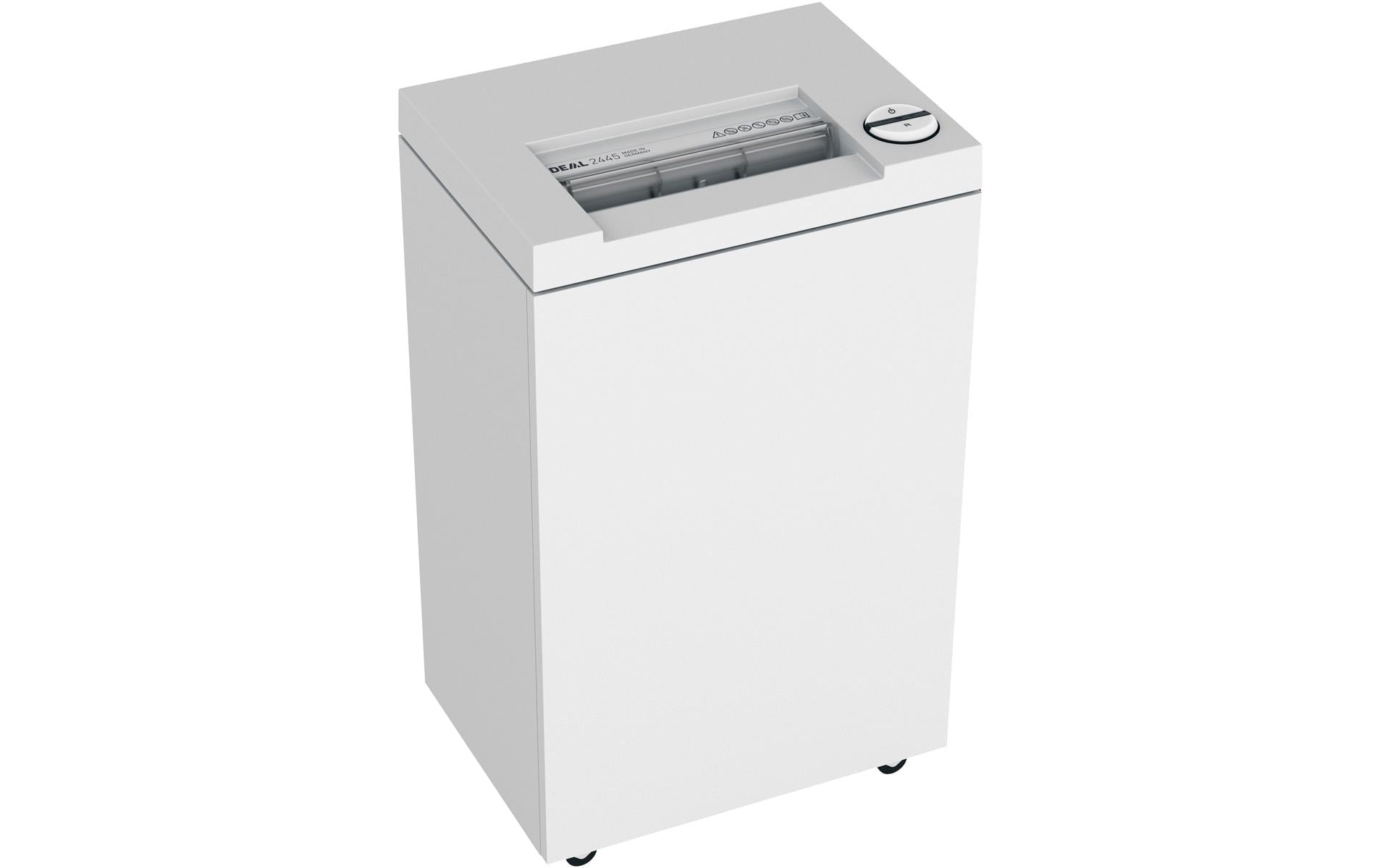 Ideal 2445/MC – Aktenvernichter, DIN P-6, Partikelschnitt 0,8 × 12 mm, 5 Blatt, 35 l, A4