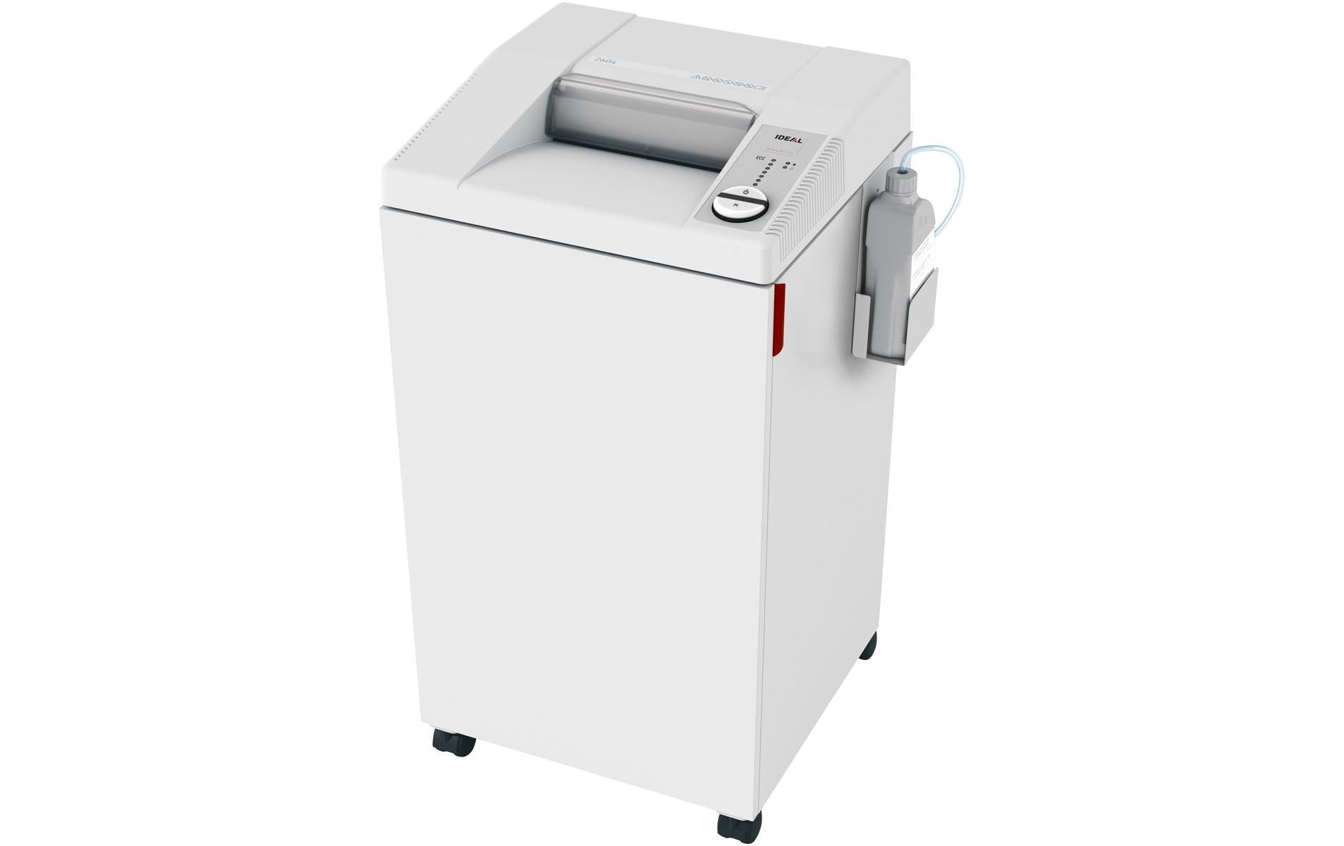 Ideal 2604/CC5 – Aktenvernichter, DIN P-5, Partikelschnitt 2 × 15 mm, 15 Blatt, 100 l, A4, mit automatischem Ölen