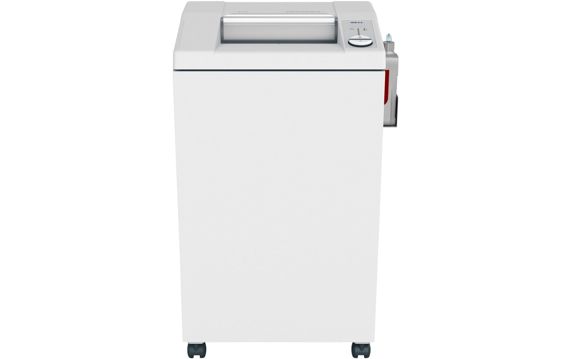 Ideal 3104/CC5 – Aktenvernichter, DIN P-5, Partikelschnitt 2 × 15 mm, 17 Blatt, 120 l, mit automatischem Öler