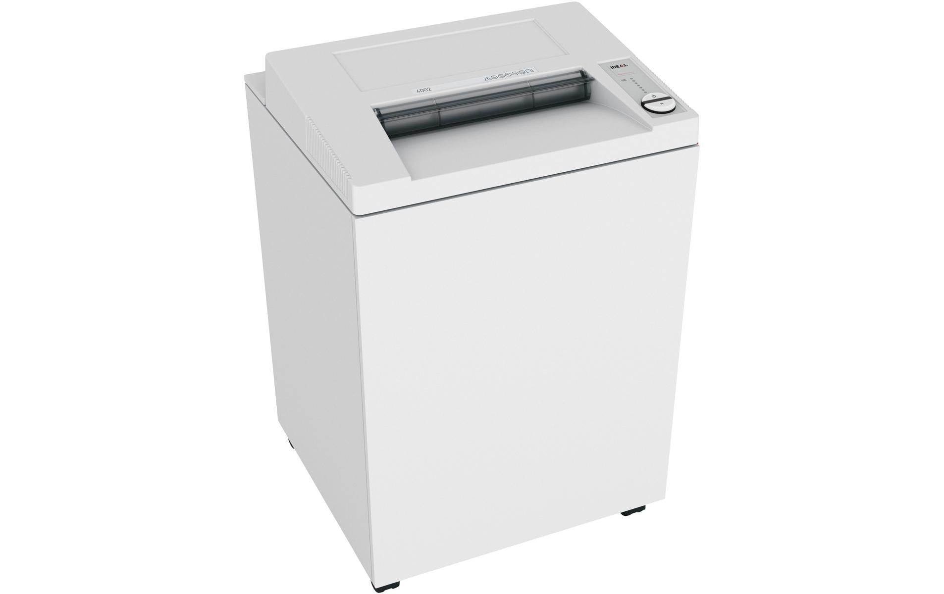 Ideal 4002/6 – Aktenvernichter, DIN P-2, Streifenschnitt 6 mm, 41 Blatt, 165 l