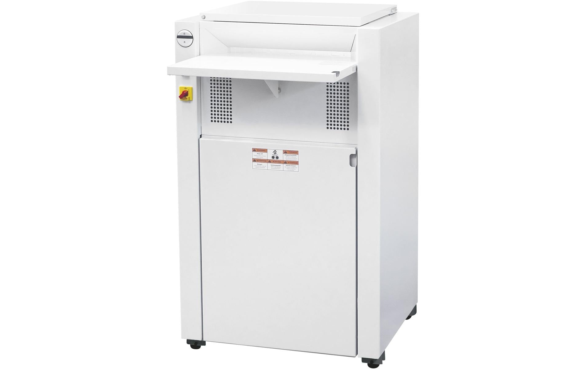 Ideal 4600CC – Aktenvernichter mit Autofeed, DIN P-3, Partikelschnitt 6 × 50 mm, 95 Blatt, 230 l