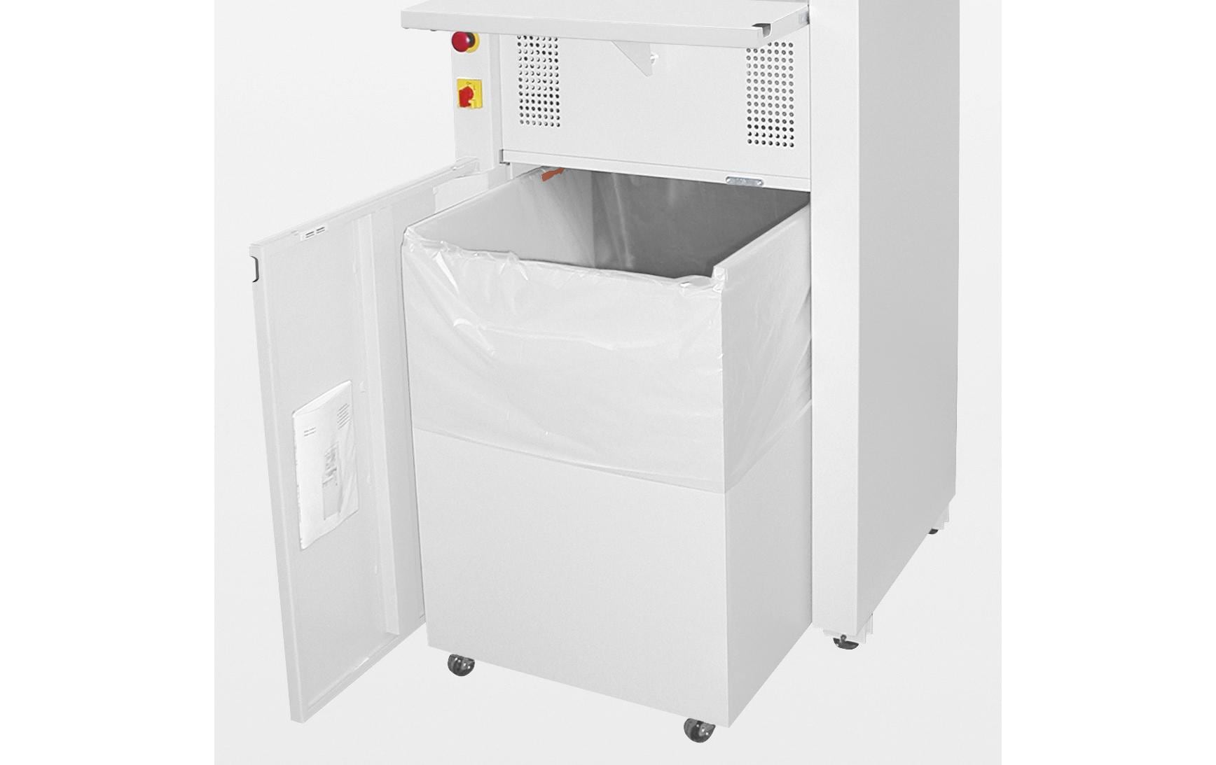 Ideal Aktenvernichter, DIN P-3, Partikelschnitt 6 × 50 mm, 70 Blatt, 230 l, mit Autofeed