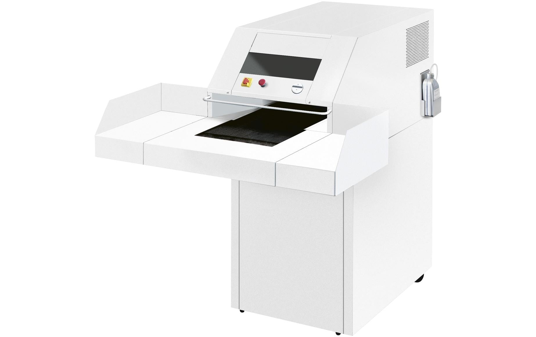 Ideal 4108/6 – Aktenvernichter mit Autofeed 110 Blatt, DIN P-2, Streifenschnitt 6 mm, 300 l
