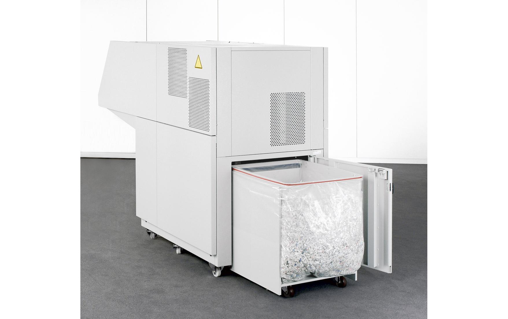 Ideal 5009CC – Aktenvernichter mit Autofeed 400 Blatt, DIN P-3, Partikelschnitt 6 × 50 mm, 300 l