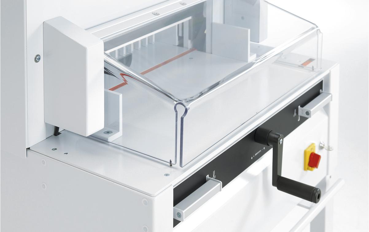Ideal Hebel-Schneidemaschine 4850 – 475 mm, 800 Blatt, elektrisch