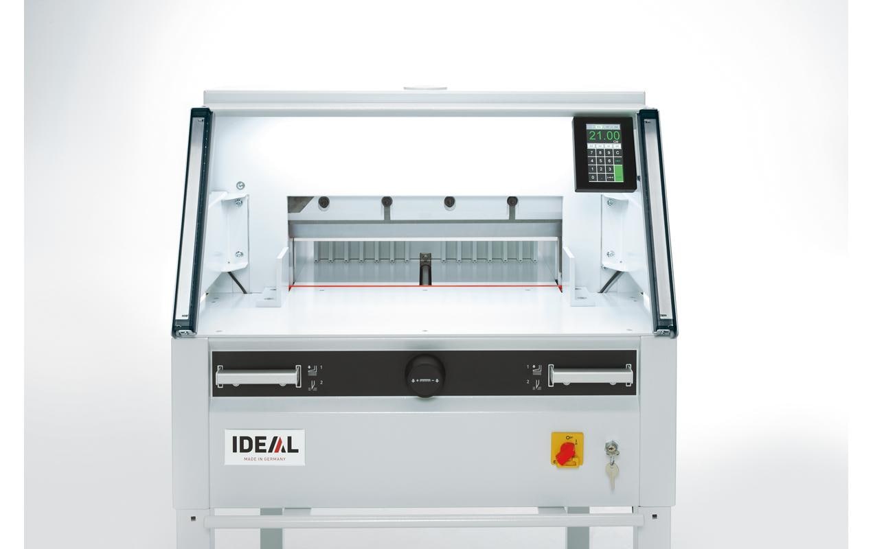 Ideal Hebel-Schneidemaschine 4860 – 475 mm, 800 Blatt, elektrisch