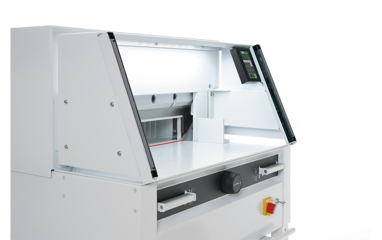 Ideal Hebel-Schneidemaschine 4860 – 475 mm, 800 Blatt, elektrisch
