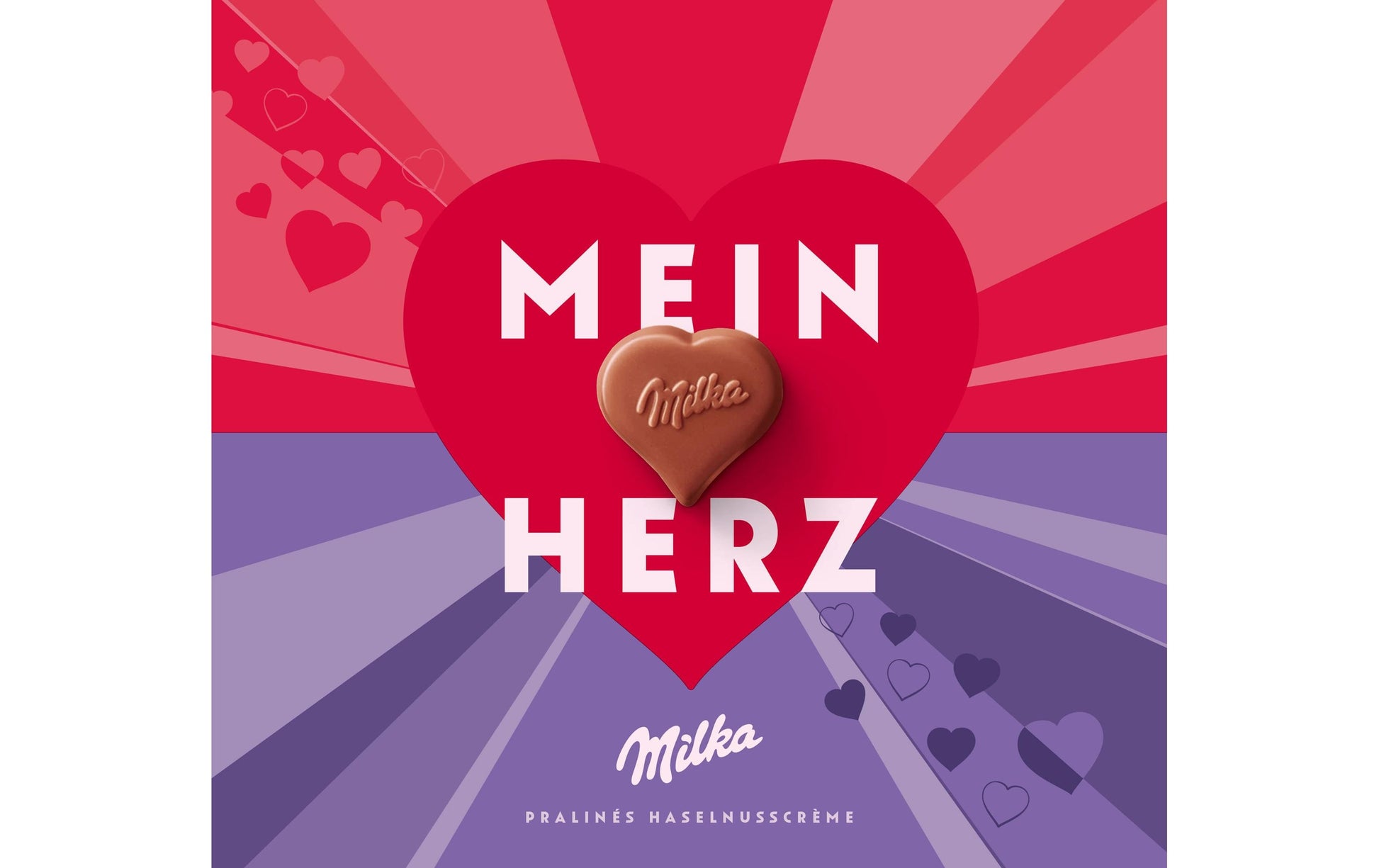 Milka Pralinen – Haselnusscrème – 110 g